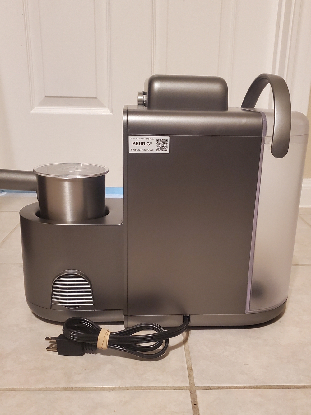 Keurig Silver Gray Single-Serve Coffee & Latte Maker - Picture 3 of 8